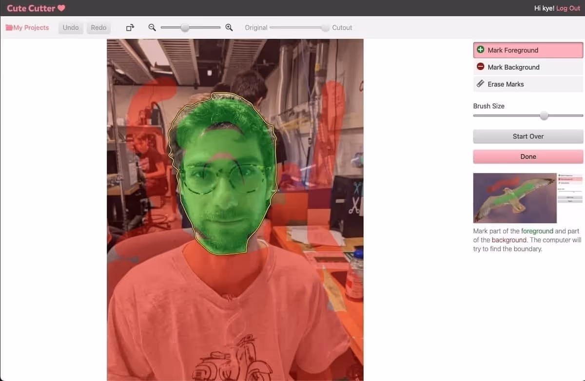 Johnny being segemented